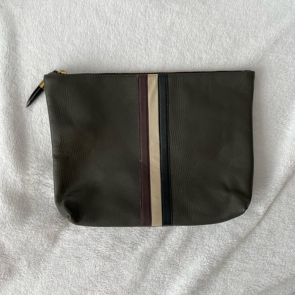Kempton and Co Clutch Bag Green